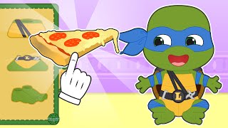 BEBÊS ALEX E LILY 🐢🥷🏽 Fantasia de tartaruga ninja [upl. by Ardell]