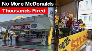 Californias NEW Minimum Wage Is Making McDonalds SHUT DOWN [upl. by Bunting]