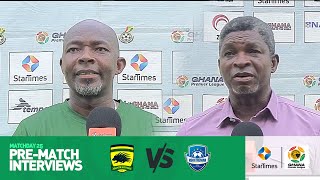 Kumasi Asante Kotoko 🆚 Nsoatreman FC  Prematch Interviews  Ghana Premier League  MD25 [upl. by Cori]