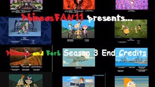 Phineas and Ferb  Season 3 End Credits with Captions [upl. by Henriette]