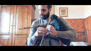 Northumbrian Smallpipes Redesdale Hornpipe [upl. by Ever160]