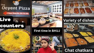 Dinner at The Ocyent Pizza BHUJ 😋  Bhuj Famous Restaurants  bhuj ocyentpizza [upl. by Sirromal]