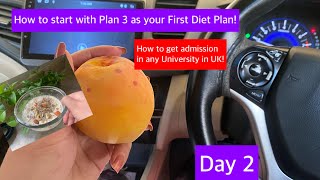 Day 2  Weight loss diet plan 3What I eat in a day to lose 25kgs by Aleezay ReviewsDaily Vlog [upl. by Ahsirak772]