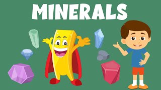 Minerals  Types and Properties of Minerals  Video for Kids [upl. by Vinni464]