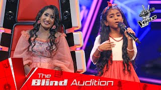 Sandasi Saranya  Made Lagina Tharawan මඩේ ලගින තාරාවන්  Blind Auditions [upl. by Faustine]