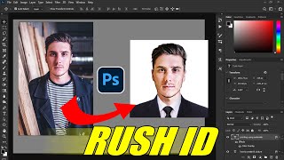 ADOBE PHOTOSHOP 2021 Rush id tutorial with change attire step by step explain  tagalog [upl. by Botsford]