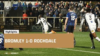 Highlights Bromley 10 Rochdale [upl. by Ynnam]