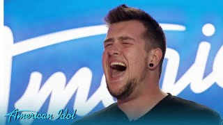 Jacob Moran RISES To The Occassion With His Incredible American Idol Audition [upl. by Yaner]