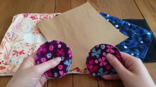 Reusable Cloth  Unpaper Towel Wipes Facial Rounds Unpaper Tissues  Info amp How To Make [upl. by Ian]