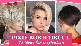 Pixie Bob Haircut  15 Creative Ideas for This Versatile Haircut [upl. by Amilas920]