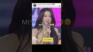 Idols reaccionando al sonido extraño de Miyeon [upl. by Amikehs]