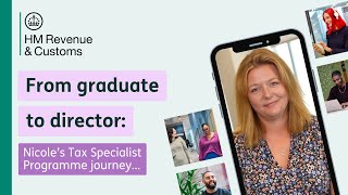 Tax Specialist Programme Graduate to HMRC Director Nicole’s rewarding career journey [upl. by Camala]