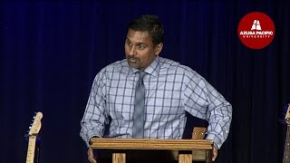 Azusa Pacific Morning Chapel Rukshan Fernando April 10th 2017 [upl. by Arreis]