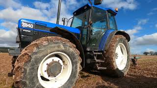 1998 Ford New Holland 7840 Turbo 66 Litre 6Cyl Diesel Tractor 100 HP [upl. by Laram]