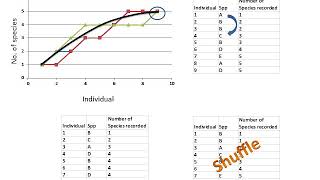 Species accumulation and rarefaction curves [upl. by Llezom]