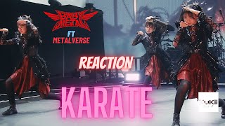 BabyMetal  Karate ft Metalverse Reaction  BabyMetal Begins [upl. by Anneliese13]