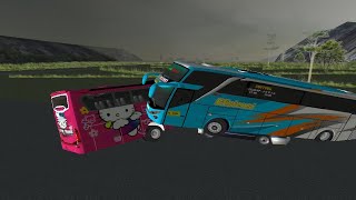 bus HELOKITU TER TIMPAH BUS TETAP MEMBASURI [upl. by Enilauqcaj]