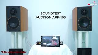 SOUNDTEST AUDISON APK165 4OHM [upl. by Netsryk831]