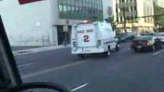 Newark NJ Fire Dept  Hazmat 1 amp 2 responding [upl. by Hagood]