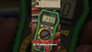 New MASTECH MS830T TRMS Digital Multimeter [upl. by Nomled]