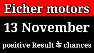 Eicher motors share latest news।। Eicher motors share।। Eicher motors result today।। [upl. by Aennaej725]