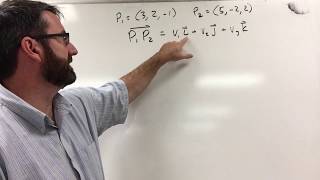 Calc 3  122  Vector as a Linear Combination of Unit Vectors [upl. by Aneert]