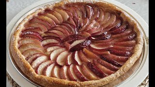 Recette  Tarte Fine à la Nectarine [upl. by Ahseken]