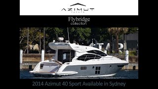 2014 Azimut 40S For sale Sydney [upl. by Hola661]