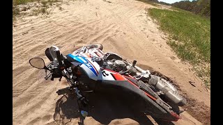 Aprilia Tuareg 660 offroad fun [upl. by Brenan855]