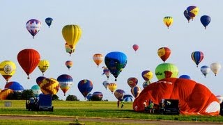 Fantastic timelapse quotLorraine Mondial Air Ballons 2013quot HD [upl. by Kassey]