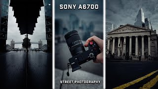 SONY A6700 POV STREET PHOTOGRAPHY  SIGMA 1850mm F28 London [upl. by Adnawyt]