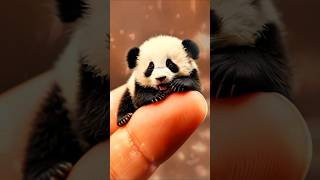 🐼 Cutest Yawn EVER Tiny Baby Panda Will Melt Your Heart 😍😴 [upl. by Hurlee]