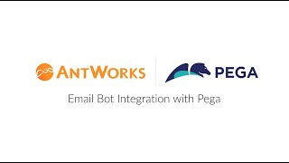 AntWorks CMR Integration with Pega Email BOT [upl. by Aytak355]