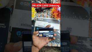 sbi debit card unboxing 2024State Bank of India atm unboxing [upl. by Atiekan]