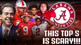 Alabamas 2024 Top 5 Recruits Are SERIOUSLY SCARYBut [upl. by Kylynn]