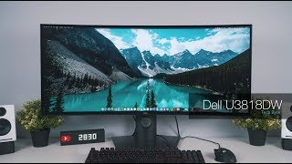 The BEST ULTRAWIDE for Productivity Dell Ultrasharp U3818DW Review  38quot USBC 10Bit Monitor [upl. by Lemcke817]