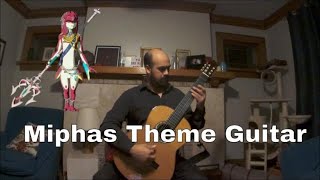 Miphas Theme Guitar  Zelda Guitar Cover  BOTW Tabs [upl. by Denoting82]