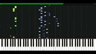 Yaz  Dont Go Piano Tutorial Synthesia  passkeypiano [upl. by Esekram344]