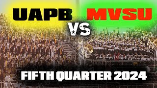 UAPB vs Mississippi Valley  5th Quarter 2024 [upl. by Yeclek]