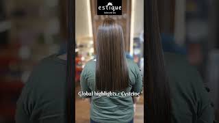 Transform your look with stunning globalhaircolour highlights and a cysteinehairtreatment ✨ [upl. by Adabel]