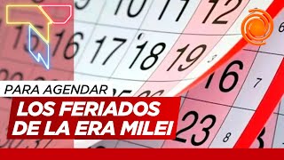 Calendario de feriados 2024 cuántos findes largos habrá y cuál será el quotsuper feriadoquot de seis días [upl. by Danika]