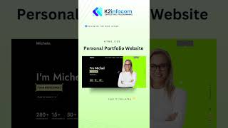 Create Modern Personal Portfolio HTML CSS and JavaScript  Portfolio Website portfolio [upl. by Roberta]