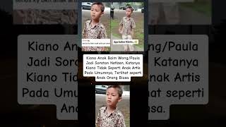 🔥Kiano Anak BaimPaula Jadi Sorotan Netizen🔥‼️baimwongpaulabaimpaulaberitaartisterkinihariini [upl. by Aikel]