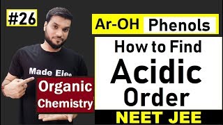 Acidic Nature of Phenol  Explain by Resonance with QampA  L26  NEET JEE AIIMS [upl. by Gwynne]