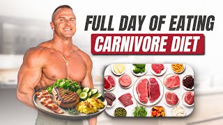 Full Day Of Eating Keto Carnivore Diet  3372 Calories [upl. by Brady]