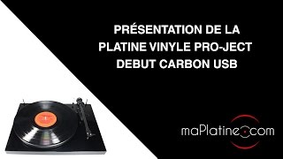 Montage et réglage d’une platine vinyle ProJect Debut Carbon USB [upl. by Retrak]