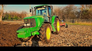 Orka Zimowa 2022  John Deere 6520 amp Kverneland ED100  ENGINE SOUND [upl. by Mert]