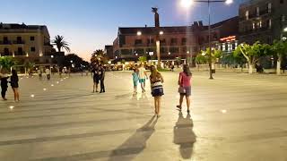 ARGOSTOLI KEFALONIA  a Beautiful City Square at Night [upl. by Janetta803]