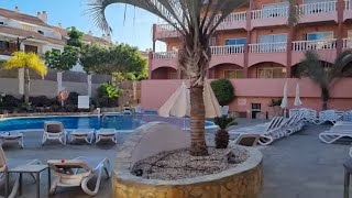 Tenerife Spain  Marola Park Apartments Las Americas  Los Cristianos [upl. by Eiramesor]