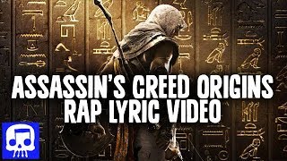 Assassins Creed Origins Rap LYRIC VIDEO by JT Music  quotIm The Creedquot [upl. by Melissa522]